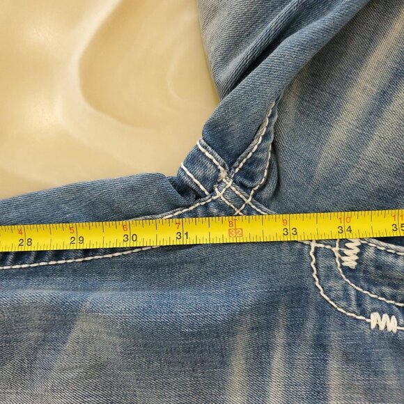 Big Star Blue Light Denim Liv Low Rise Women's Y2K Western Jeans Size 27 - Picture 10 of 15